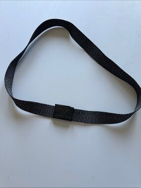 UNISEX Adidas Men's Black  Web Belt